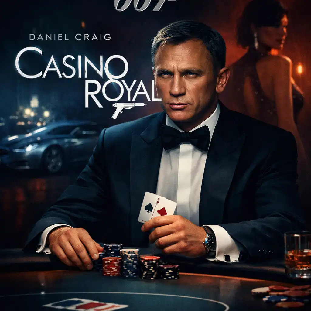 Plakat filmu Casino Royale z 2006 roku